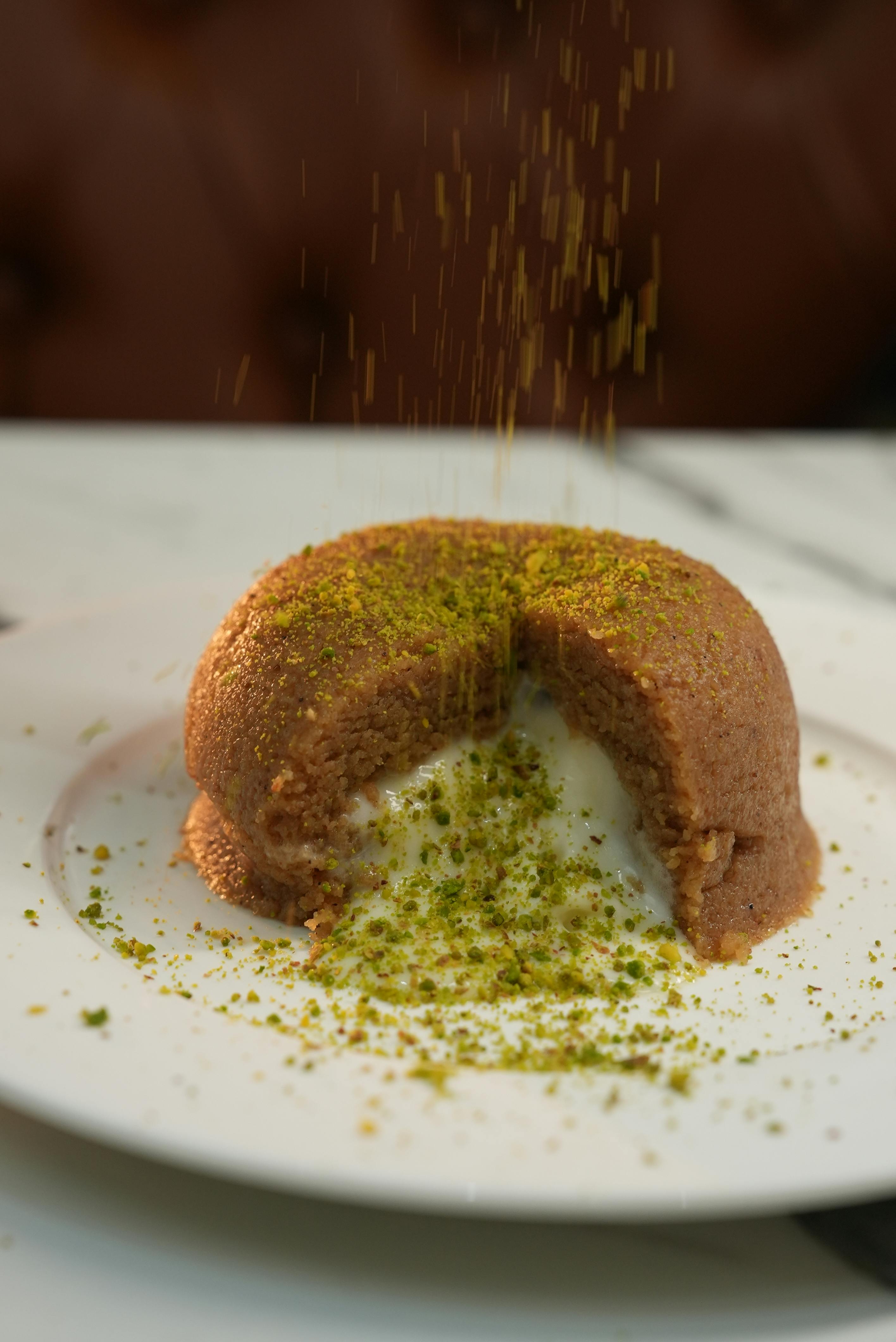 HALVA DE SUSAN cu fistic și suc de mere